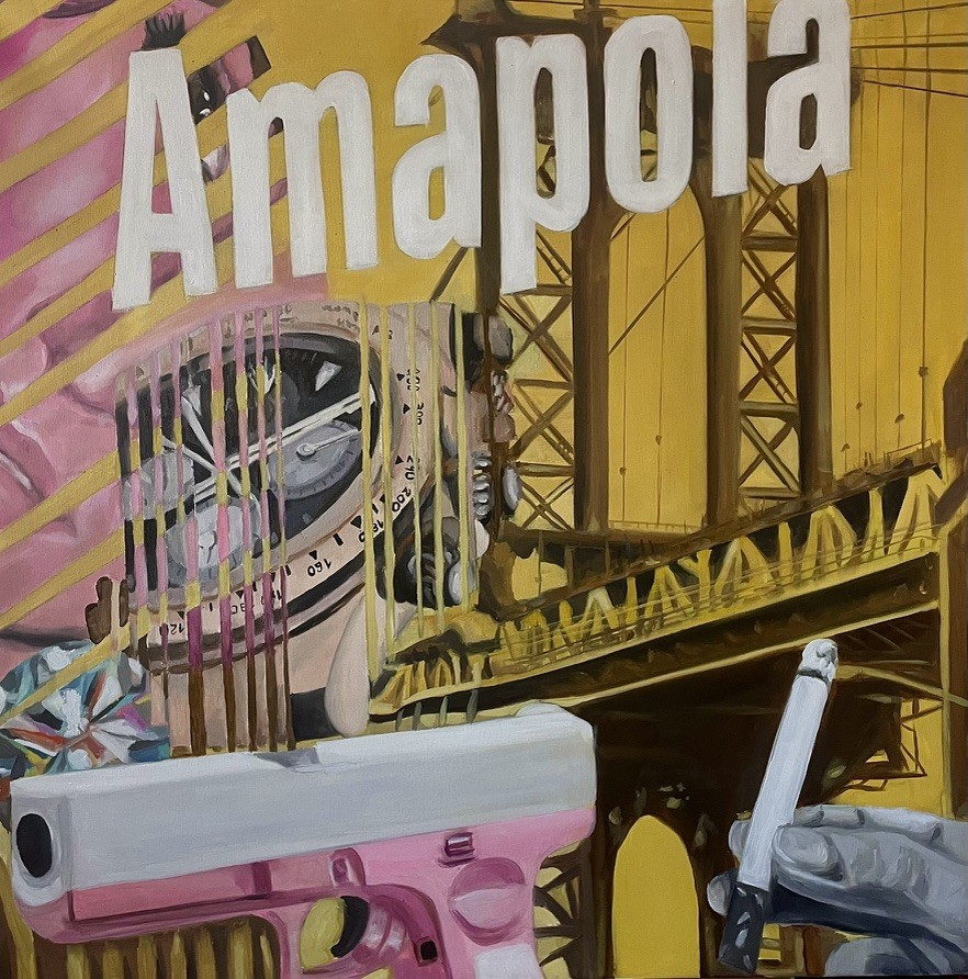 It seems we are living the American Dreamulje na platnu 100x100cm 2025